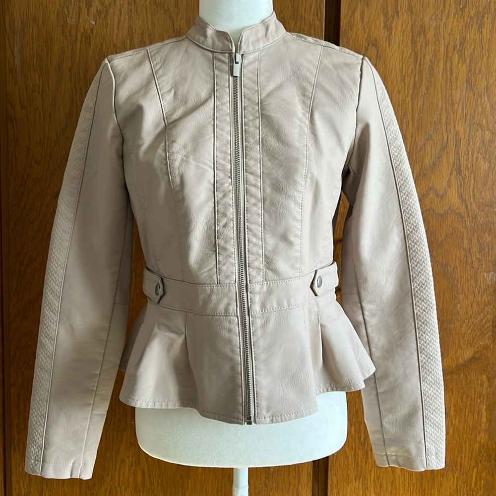 Faux Leather Jacket